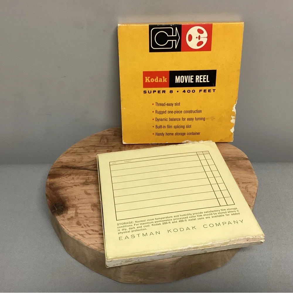 🟡 Vintage - Never Used - Kodak Movie Reel - Super 8 - 400 Feet - Made In USA